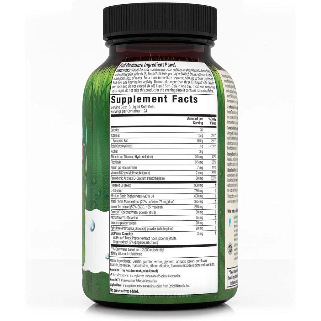 Irwin Naturals Keto-Karma Burn Fat Red 72 Sgels