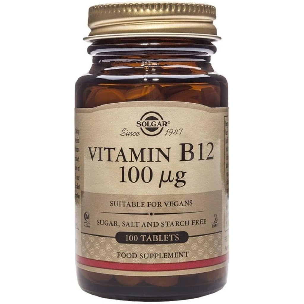 Vitamin B-12 100Mcg Solgar 100 Tabs