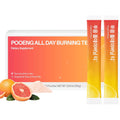 Dr.Blet All Day Burning Tea - Weight Management Support for Women, Garcinia Cambogia Extract, Korean Slimming Supplement, Grapefruit Flavored, Powder Drink Mix - 20 Pouches