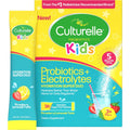 Culturelle® Kids Probiotics and Electrolytes Hydration Super Duo, Strawberry Lemonade, Sugar Free‡ Powder Packets for Immune and Digestive Support, 30 Count