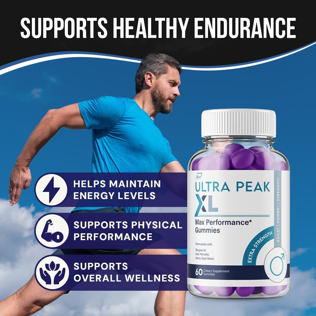 Ultra Peak XL Advanced Gummies Extra Strength, Ultrapeak XL Gummys Supplement (60 Gummies)