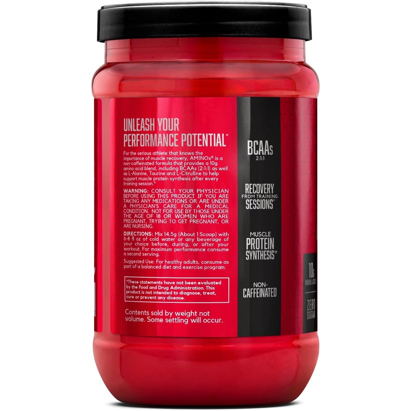 BSN Amino X Muscle Recovery & Endurance Powder, Bcaas, 10 Grams of Amino Acids, Keto Friendly, Caffeine-Free, Support Endurance, Zero Sugar, Fruit Punch, 30 Servings, 15.34 Ounce (Packaging May Vary)