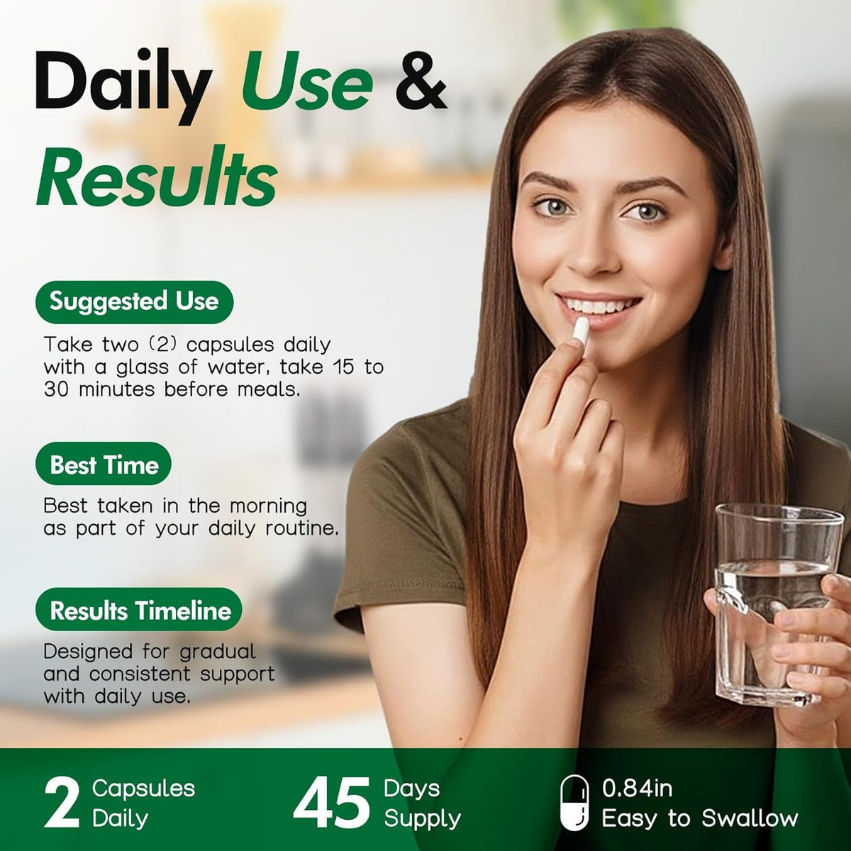 Glp-1Supplement Forwomen and Men,Hunger & Metabolismsupport - Support GLP1 Naturally, Withprebiotic & Probioticblend - 90 Capsules