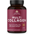 Ancient Nutrition Collagen Pills Peptides Powder Supplement, 45 Count, Hydrolyzed Multi Collagen Pills, Types I, II, II, V & X, Supports Healthy Skin and Nails, Gut Health and Joint Support