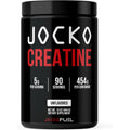 Jocko Fuel Creatine Monohydrate, Pure Micronized Powder for Men & Women, Supports Muscle Growth, Strength, Recovery & Cognition, Unflavored, 450 Grams, 90 Servings
