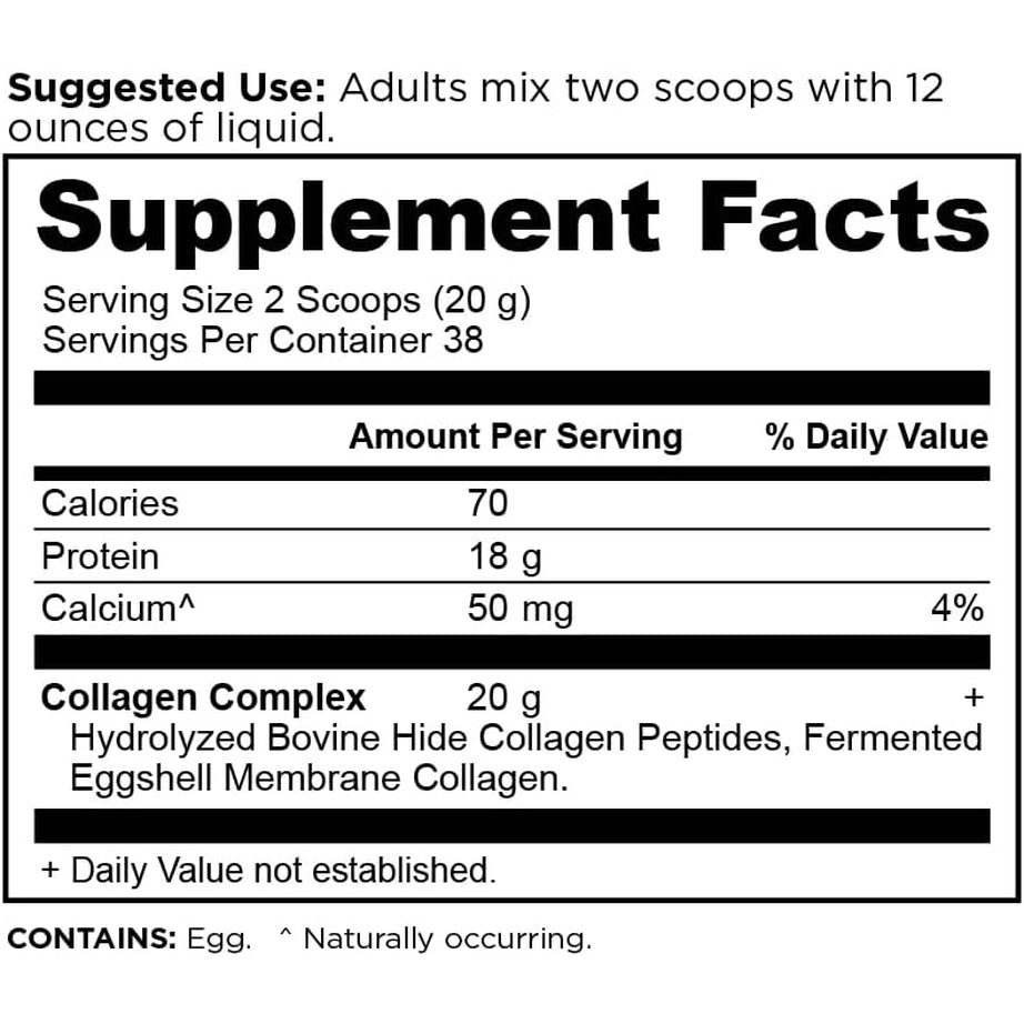 Ancient Nutrition Collagen Peptides, Collagen Peptides Powder, Unflavored Hydrolyzed Collagen, Supports Healthy Skin, Joints, Gut, Keto and Paleo Friendly, 38 Servings, 20G Collagen per Serving