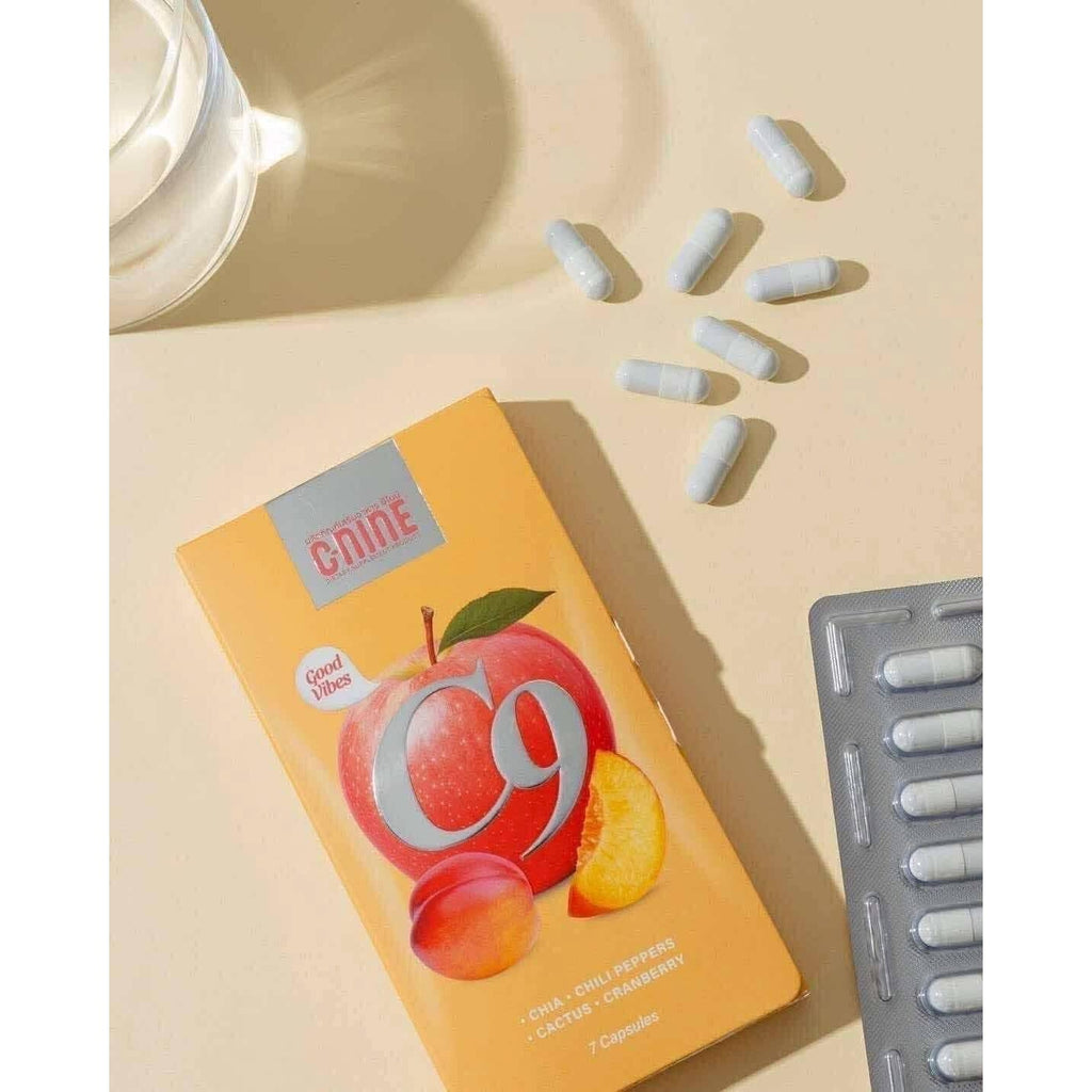 C-Nine C9 Dietary Supplement 7 Caps with Chia, Chili, Cactus & Cranberry