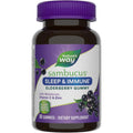 Nature'S Way Sambucus Sleep + Immune* Elderberry Gummies, Sleep Support for Adults and Immune Support*, with Melatonin, Vitamin C, L-Theanine, Zinc, 50 Gummies (Packaging May Vary)