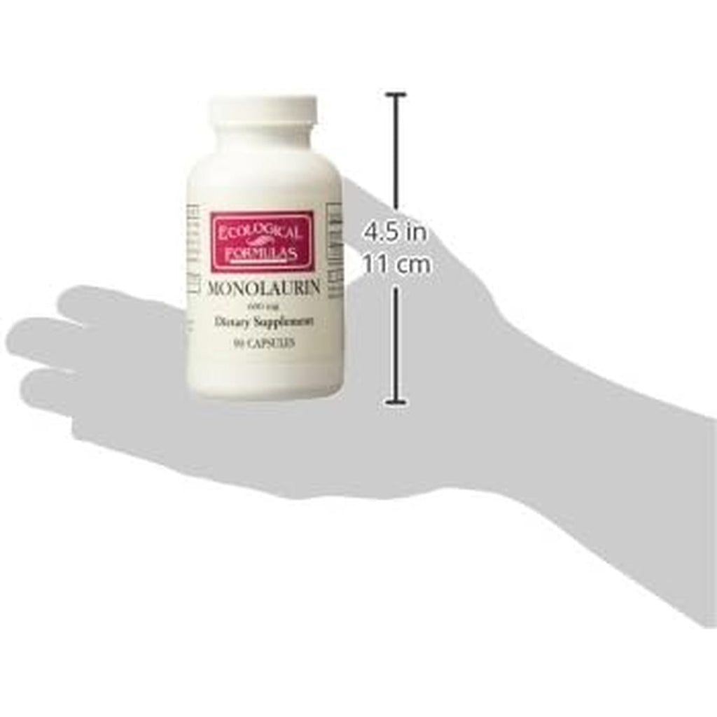 Ecological Formulas Monolaurin 600Mg 90 Capsules