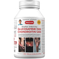 ANDREW LESSMAN Glucosamine 1500 Chondroitin 1200-150 Capsules - All Sulfate, Sodium-Free Form, Research Established Ingredients & Levels for Support of Healthy Joint Tissue. Easy to Swallow Capsules