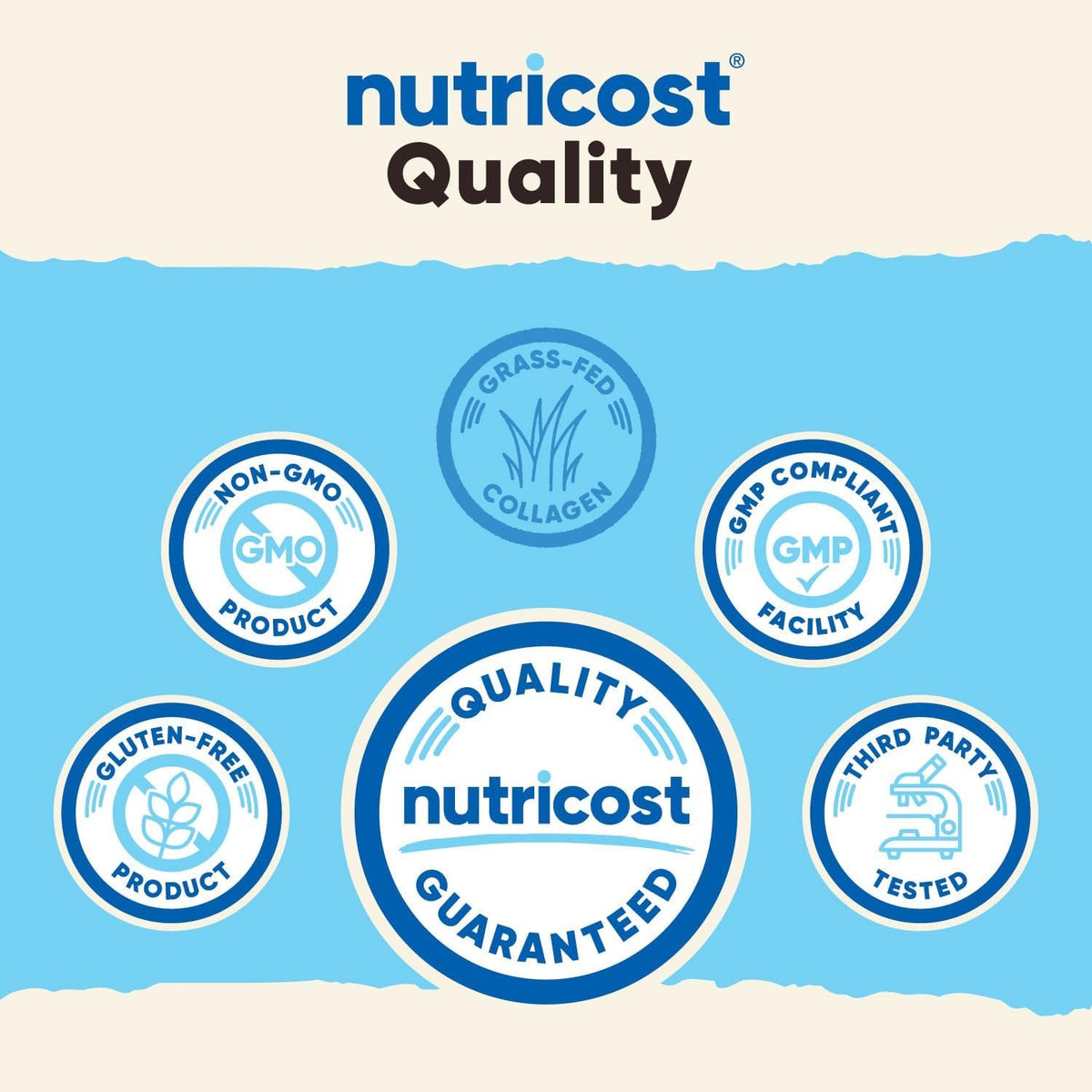 Nutricost Collagen Peptides Powder 1LB (454 G) (Chocolate) - Grass Fed Bovine Collagen Hydrolysate
