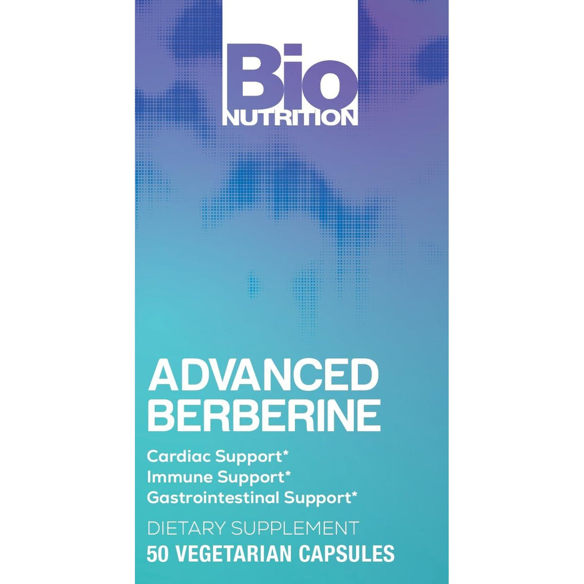 Bio Nutrition Advanced Berberine 50 Vegetarian Capsules | 1,200 Mg Berberine per Serving | Herbal Wellness Support | Vegetarian Formula