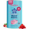 Saffron Supplement Gummies for Kids - Mood Munchies Kids Saffron Gummies with GABA, Mood Balance Calming Gummies for Focus & Cognition, Sugar Free Strawberry Flavor, 90 Counts