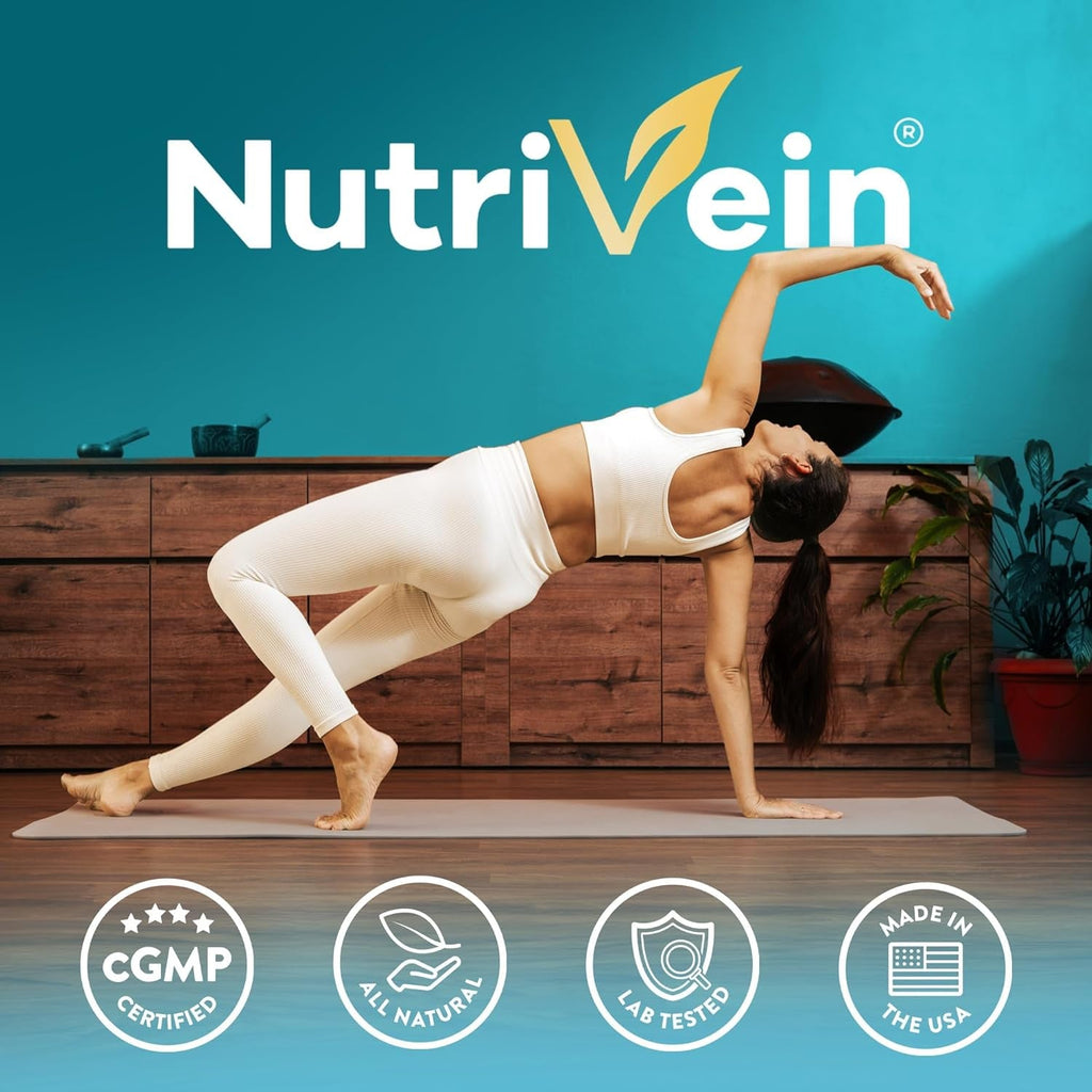 Nutrivein Organic Sea Moss 1600Mg plus Bladderwrack & Burdock - 120 Caps for Adults - Prebiotic Super-Food - Immune System & Digestive Health - Thyroid, Skin, Keto Detox, Gut, Joint Support