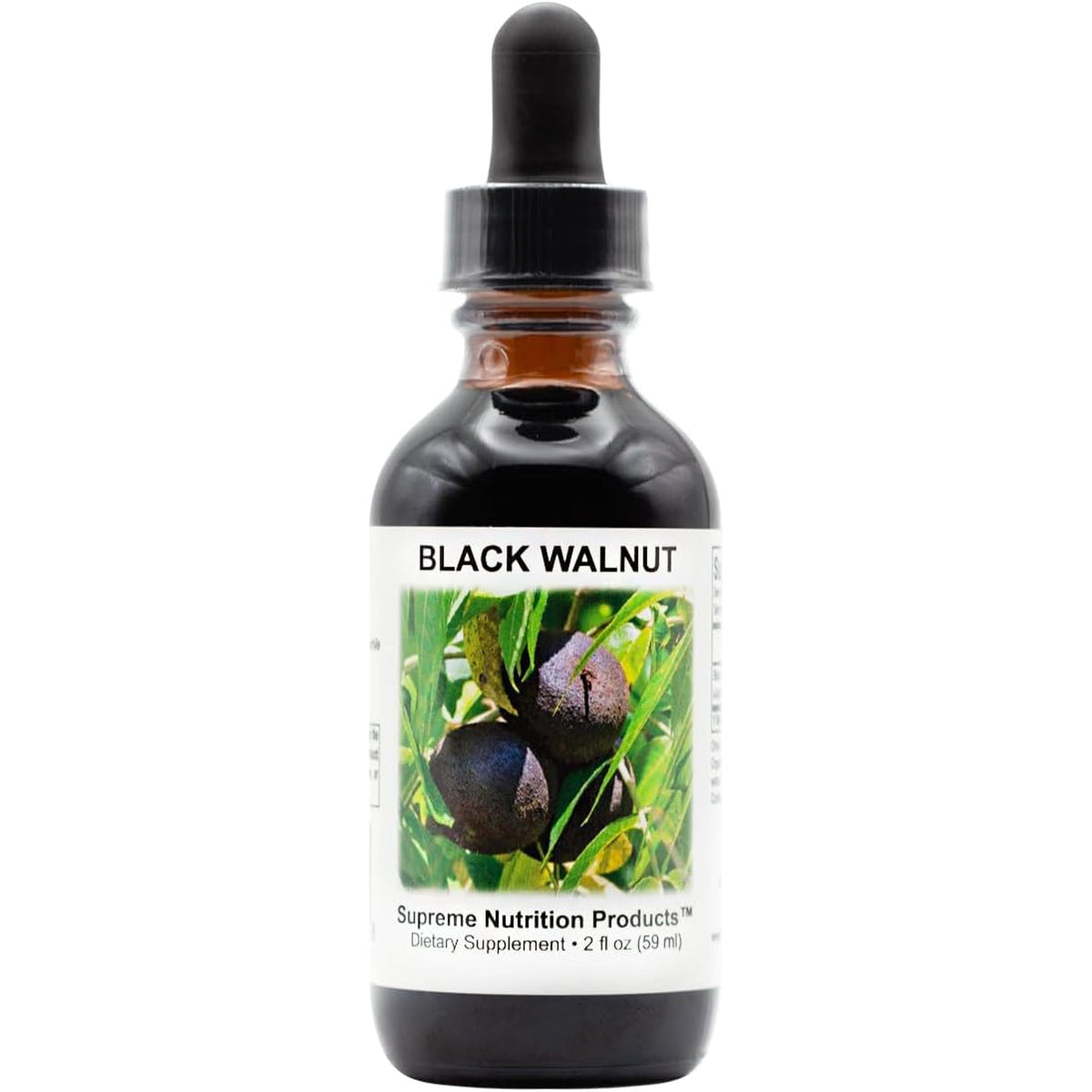 Supreme Nutrition Black Walnut Tincture, 2 Fl Oz | 59 Servings