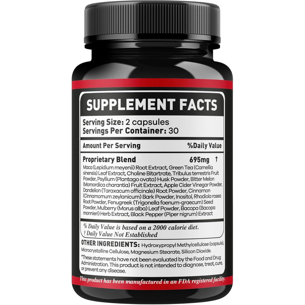 Vigoryn Capsules - Official Vigoryn Pills Advanced Premium Formula Support Maximum Strength, All Natural Ingredients Vitamins for Overall Health & Wellness Reviews, 60 Capsules for 1 Month