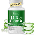 15 Day Gut Cleanse Detox for Women, GLP-1 Support - Natural Colon & Detox Cleanse for Weight Loss - Bloating & Constipation Relief - Flushes Toxins & Supports Immunity - 30 Ct.