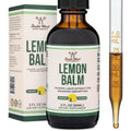 Double Wood Supplements Organic Lemon Balm Tincture - for Digestion & Relaxation 590Mg - 2FL OZ, 120 Servings (Better Absorbed than Capsules, Great for Lemon Balm Tea)