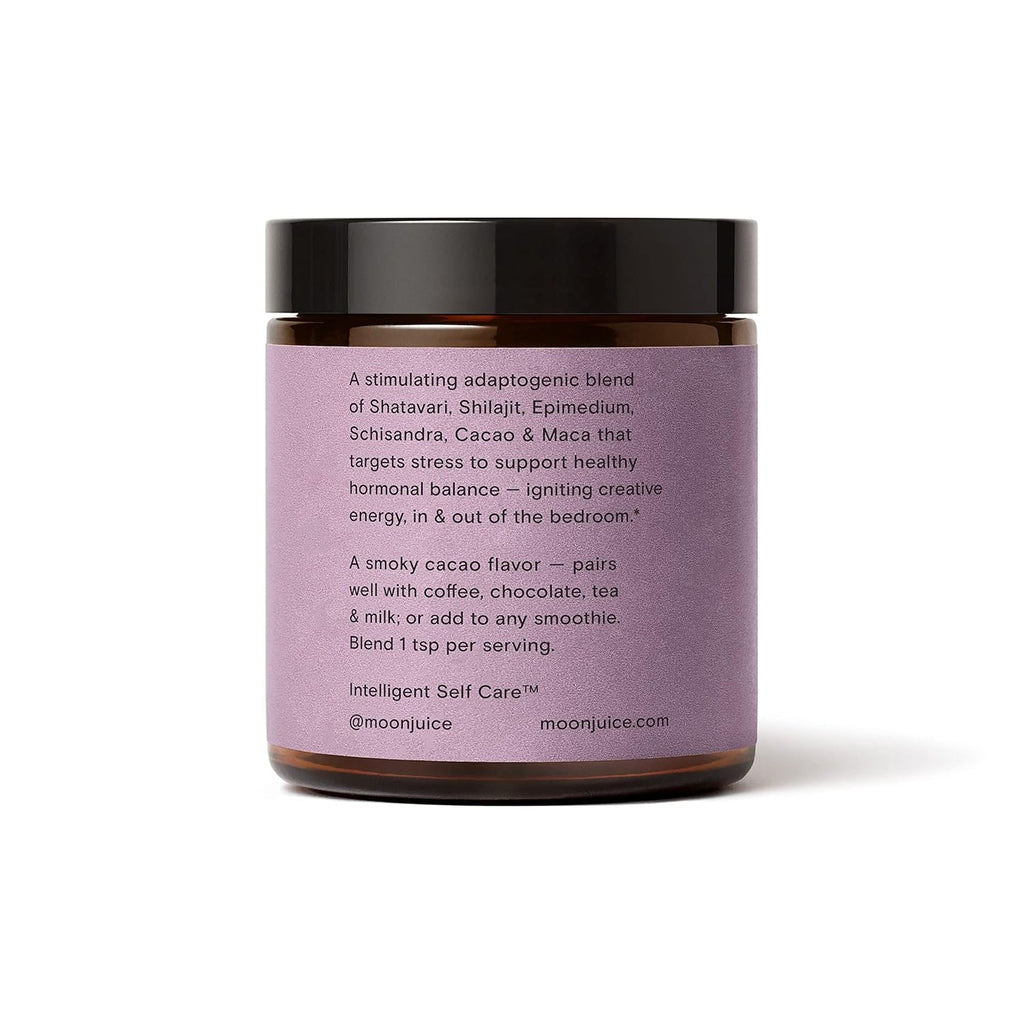 Moon Juice Sex Dust - Adaptogenic Libido Booster for Women - Maca Root Powder, Shatavari & Epimedium (Horny Goat Weed) for Hormone Balance, Mood & Creative Energy - Sugar & Caffeine-Free, 14 Servings
