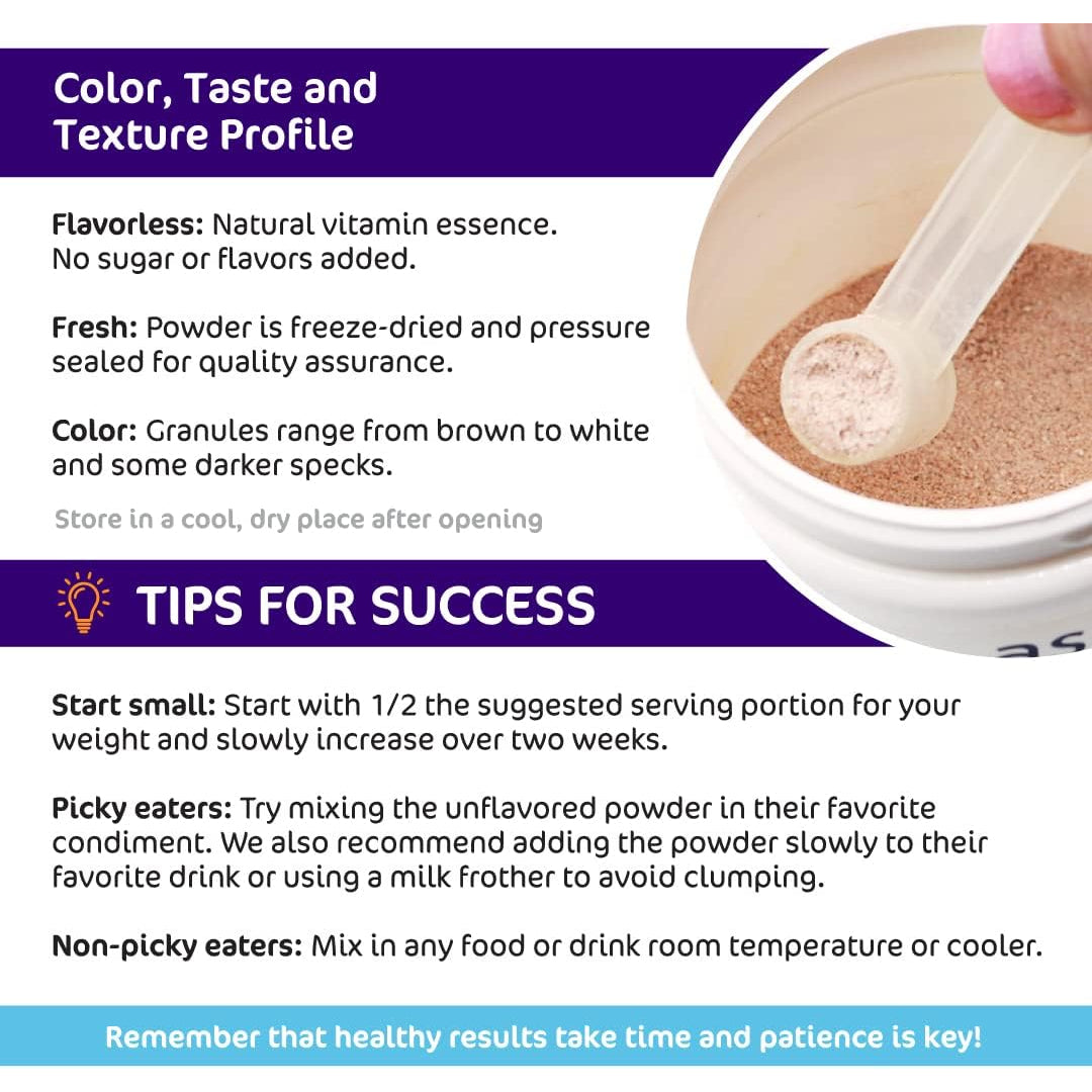 Aspire Multi+™ Advanced Multivitamin for Kids, Men & Women (Unflavored Powder)