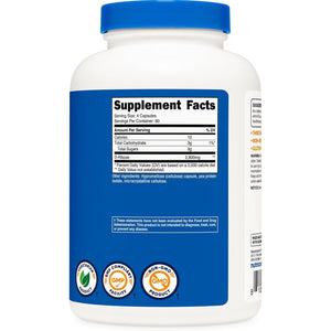 Nutricost D-Ribose 700Mg (2800Mg per Serving), 240 Capsules - Vegetarian Friendly, Non-Gmo, Gluten Free