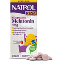 Natrol Kids Fast Dissolve Melatonin 1 Mg, Dietary Supplement for Restful Sleep, Sleep Tablets for Kids, 30 Strawberry-Flavored Melatonin Tablets, 30 Day Supply