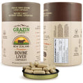 Grass Fed Beef Liver from New Zealand - Freeze Dried 3000Mg per Serving (500Mg per Capsule) (30 Servings)