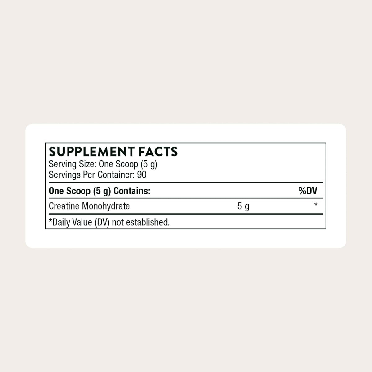 THORNE Creatine - Micronized Creatine Monohydrate Powder - Support for Muscles & Cognitive Function* - for Women & Men - Unflavored - NSF Certified for Sport - 5 G per Serving - 90 Servings