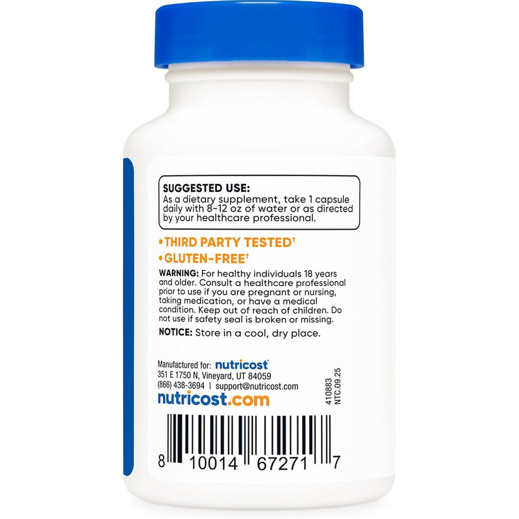 Nutricost Melatonin 3Mg, 240 Tablets - 3Mg per Serving, Non-Gmo, Gluten Free