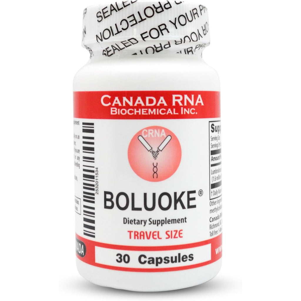 Boluoke Canada RNA (Lumbrokinase) for Circulatory Health, 30 Caps