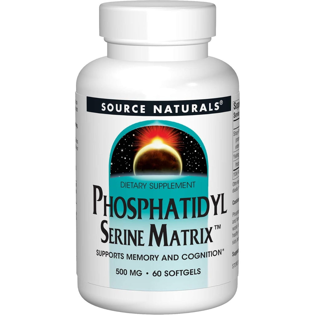 Source Naturals Phosphatidyl Serine Matrix 500Mg - 60 Softgels