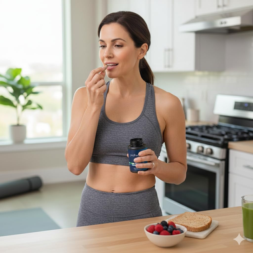 Prohealth Berberine Pro. Promotes Youthful Metabolism + Healthy Body Composition. with Alpha Lipoic Acid & Black Pepper Extract. 1,200 Mg per 2 Cap Serving, 60 Caps.