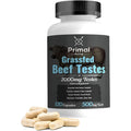 Primal Being Grassfed Beef Testes Capsules – Nutrient-Dense Beef Organ Supplement for Men, New Zealand Sourced, 120 Capsules