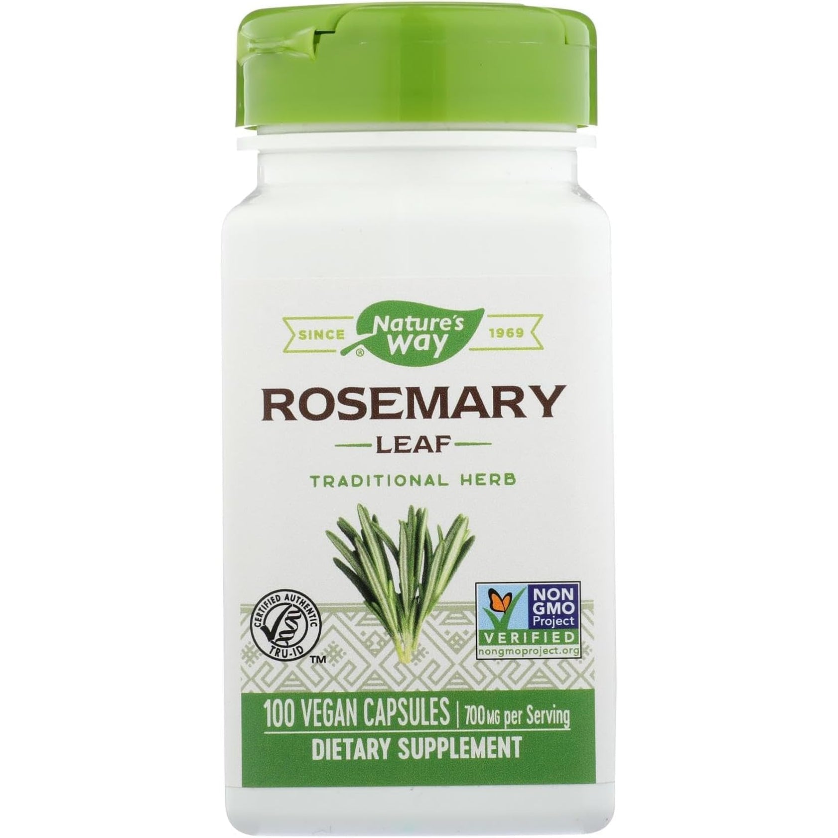 Nature'S Way Rosemary Leaves - 100 Capsules, 100 Count