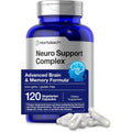 Horbäach Brain Supplement | 120 Capsules | with Phosphatidylserine & DMAE | Advanced Formula for Memory, Focus, Clarity | Vegetarian & Gluten Free | Neuro Support