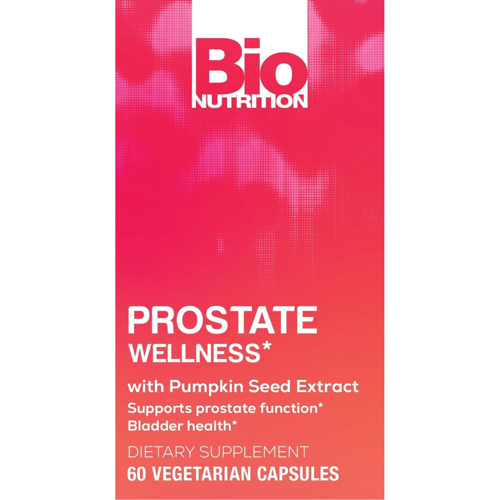 Bio Nutrition Prostate Wellness with Pumpkin Seed Extract 60 Capsules