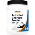 Nutricost Activated Charcoal Powder 1Lb - Food Grade Powder, Toothpaste, Facemask, Odor Control, Vegetarian, Gluten Free, Non-Gmo