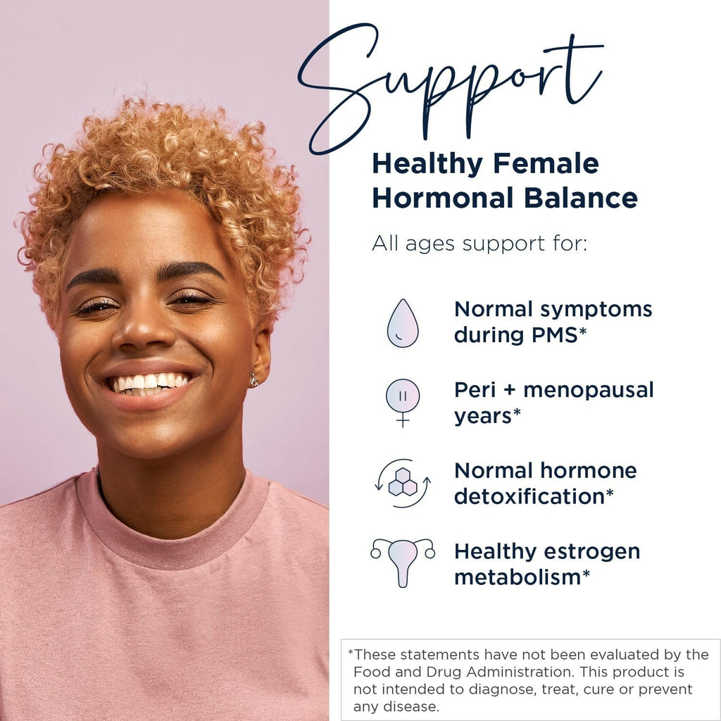 Designs for Health Femguard + Hormone Balance for Women - DIM, Black Cohosh, Calcium D-Glucarate, Egcg Green Tea Extract & Chaste Tree Supplement for Mood Support & Estrogen Metabolism (120 Capsules)