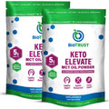 Biotrust Keto Elevate - C8 MCT Oil Powder - Ketogenic MCT Coffee Creamer, Keto Coffee Creamer - Clean Energy, Mental Focus & Clarity - 100% Caprylic Acid MCT Powder, Non-Gmo (Unflavored, 40 Servings)