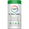 Rainbow Light - 50+ Mini-Tablet Food-Based Multivitamin - Age-Defense Formula Probiotic and Antioxidant Formula; Vitamins and Minerals Support Immune, Heart, Skin, Eye, Bone and Prostate - 180 Tablets