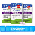 Prevagen Regular Strength Mixed Berry Chewables - 90 Tablets (3 Month Supply) | Formulated for Your Brain | 10Mg of Apoaequorin plus Vitamin D3 with 7-Day Pill Minder