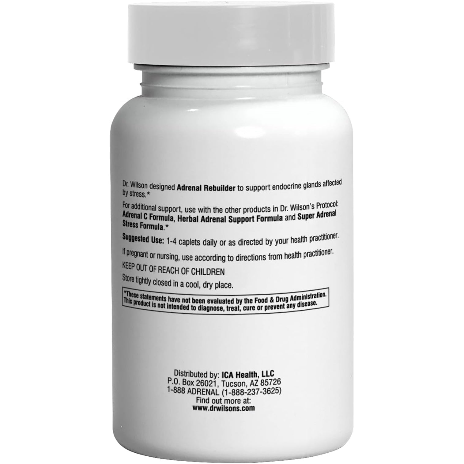 Doctor Wilson'S Adrenal Rebuilder 150 Caplets Multiglandular Adrenal Cortex for Cortisol, Adrenal and HPA Axis Support*