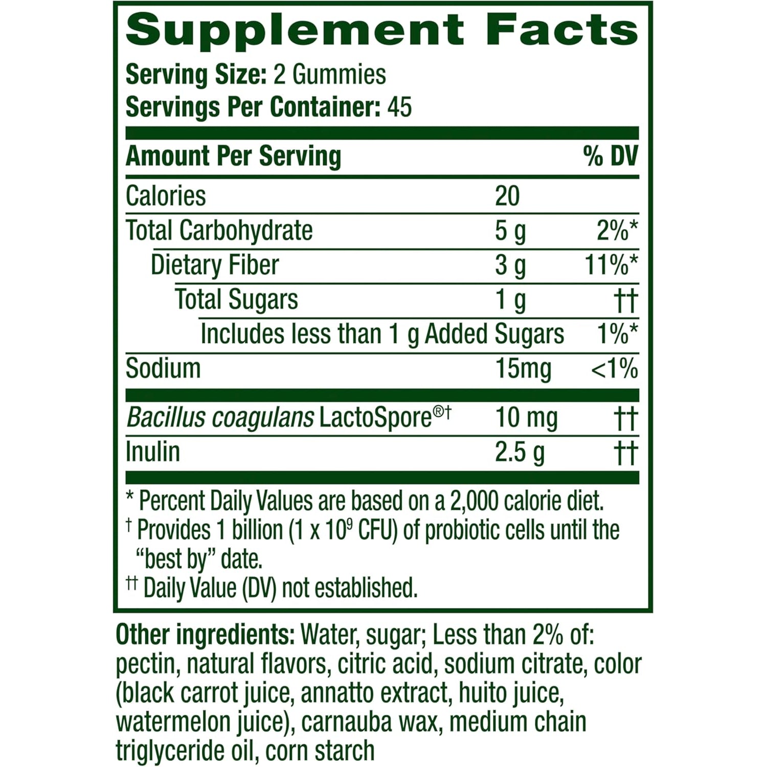 Align Dualbiotic, Prebiotics and Probiotics for Women and Men, Probiotics for Digestive Health, Prebiotics Help Nourish Good Bacteria, Natural Fruit Flavors, 90 Probiotic Gummies (Packaging May Vary)