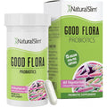 Naturalslim Good Flora, Probiotics for Women & Men - Gut Health Supplements with 7 Powerful Strains for De-Bloating & Vitality - Probiotics for Digestive Health, 60 Vegetarian Capsules, Solo