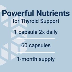 Life Extension Thyroid Support Complex - Thyroid Health Support Supplement with Vitamins A, B, Iodine, Magnesium, L-Tyrosine, Ashwagandha & Ginseng for Energy – Non-Gmo, Gluten-Free - 60 Capsules