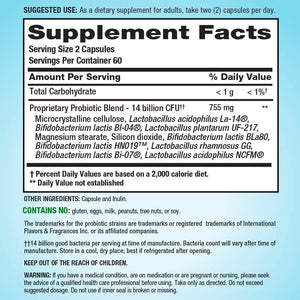 Nutrition Now Pb8 Acidophilus, Original, 120 Count