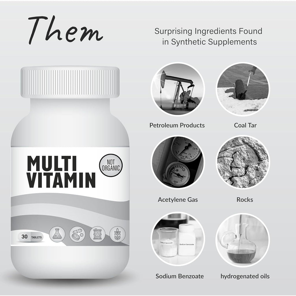Organixx Clean Sourced Multivitamin for Women & Men, W/Vitamin C, D3, Vitamin B Complex, Probiotics, Organic Fruits & Vegetables, Supports Digestive Gut Health, Immune Support, 90 Vegan Gel Capsules