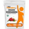 Bulksupplements.Com Organic Schisandra Extract Powder - Schisandra Supplement, from Schisandra Berries, Herbal Supplement - Gluten Free - 1G per Serving, 250G (8.8 Oz) (Pack of 1)