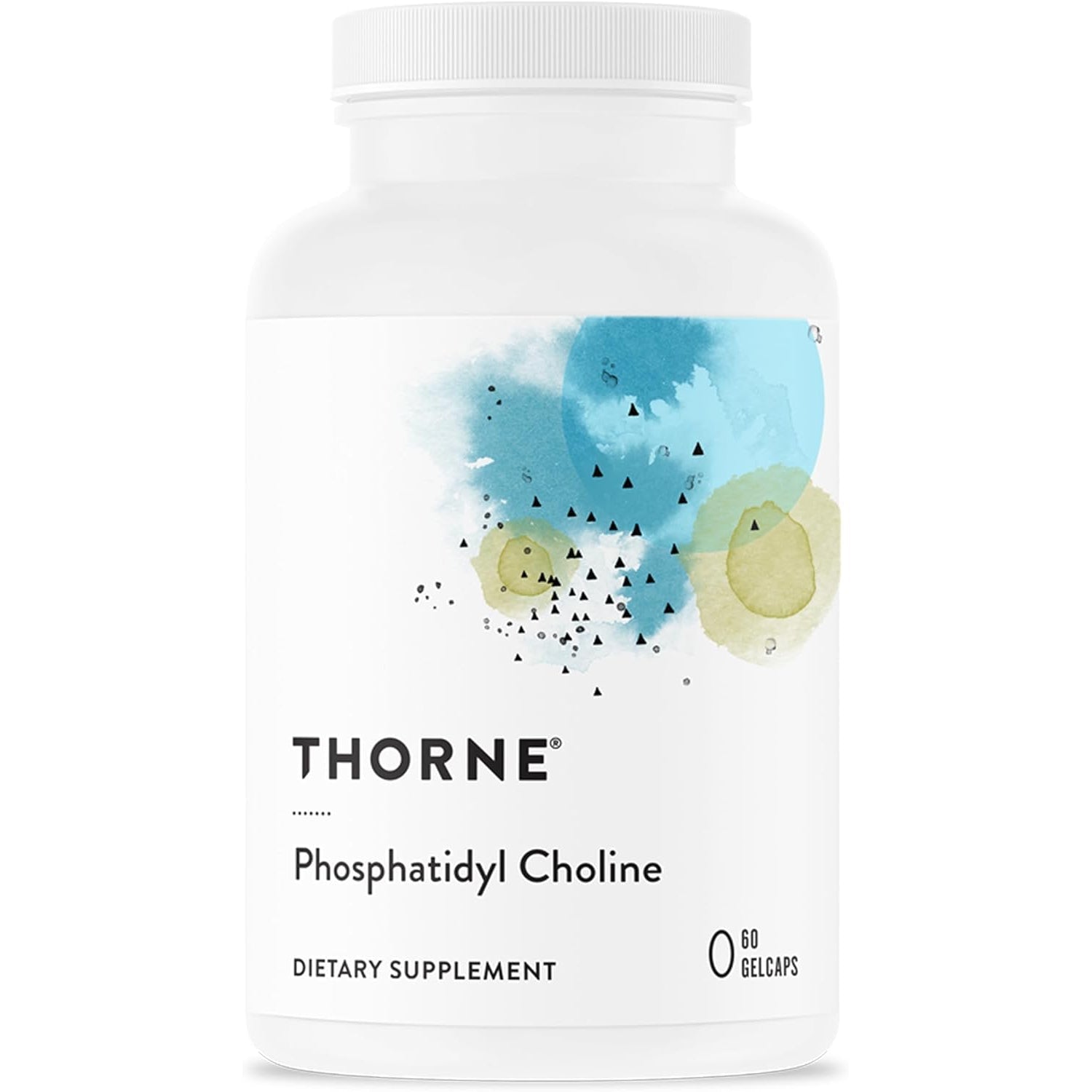THORNE - Phosphatidyl Choline - Phospholipid Complex for Liver Support, Cholesterol Metabolism & Healthy Bile* - Third-Party Certified - Gluten & Dairy-Free - 60 Softgels