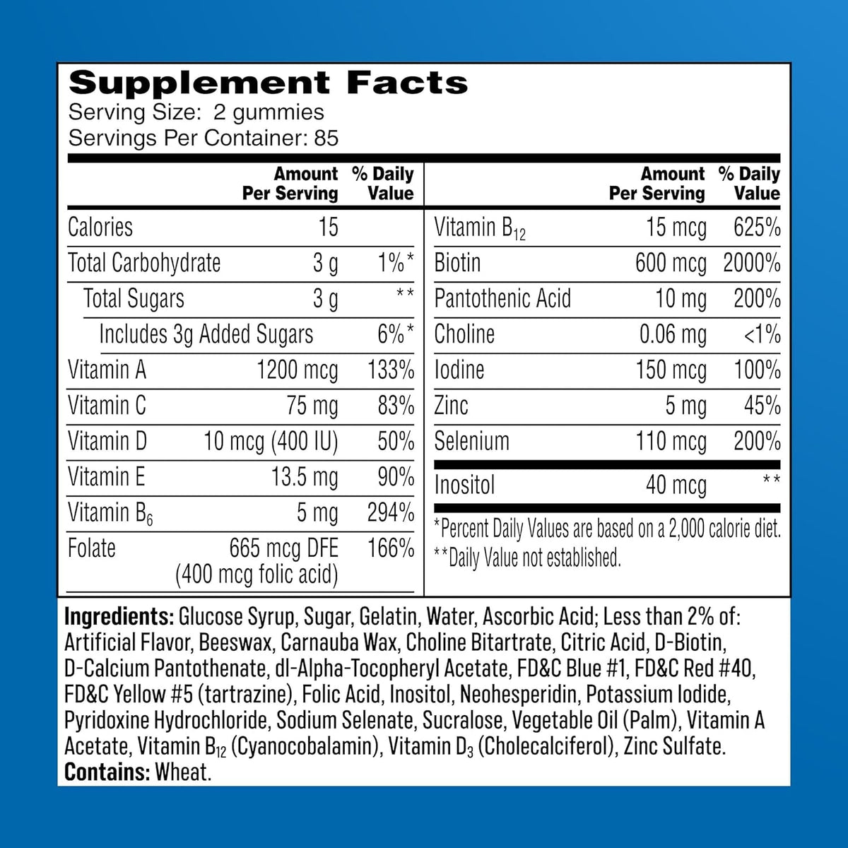 One a Day Mens Multivitamins Gummies – Multivitamin for Men with Vitamin D, Zinc, Folic Acid, Chewable Vitamin Gummies, Physical Energy Support 80 Count